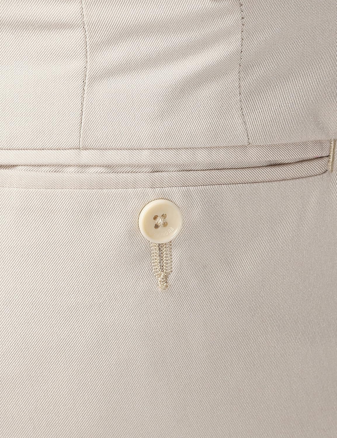 raymond men's pleat-front formal trousers