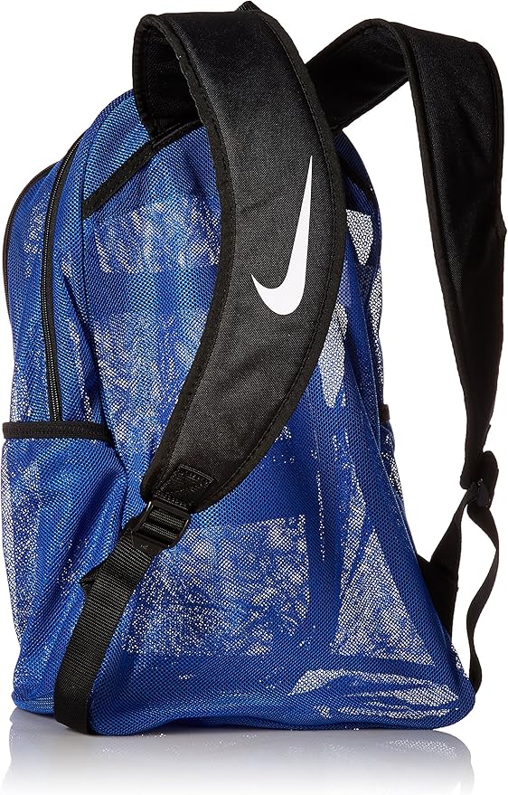 nike mesh backpack blue