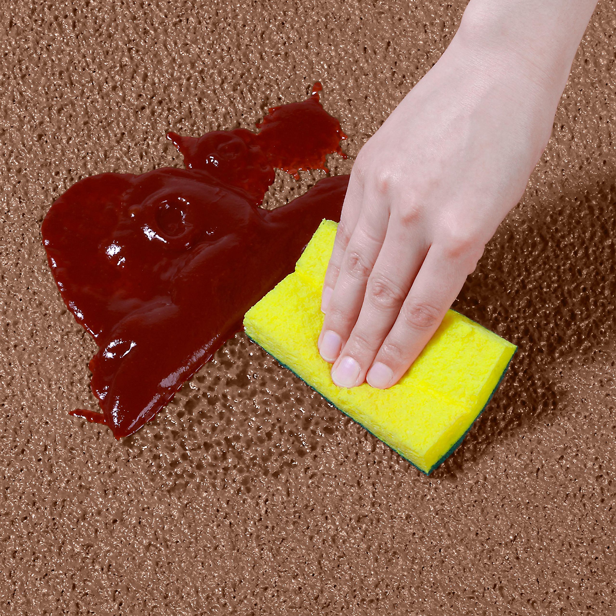 Diversitech Original Grill Mat - BBQ Floor Mat - Put Under Gas Grill, Fryer, Fire Pit - Protects Decks and Patios - 30 x 42 Inches - Rectangle - Brown