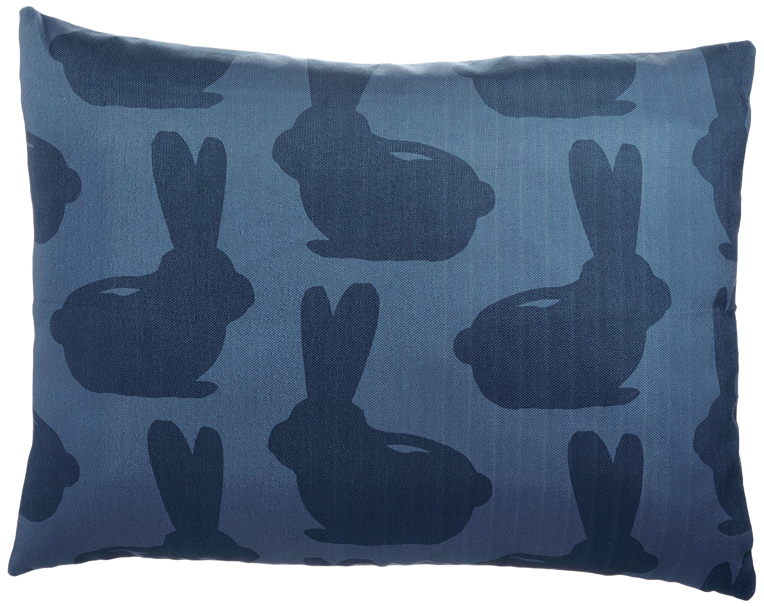 BonaMaison Decorative Cushion Cover, Blue Throw Pillow Covers, Home Decorative Pillowcases for Livingroom, Sofa, Bedroom, Size: 45X60 Cm - Designed and Manufactured in Turkey