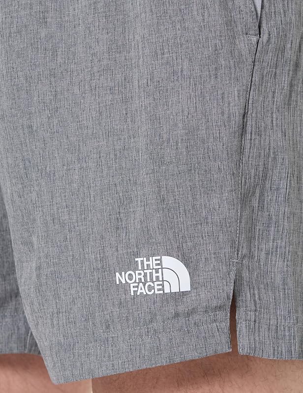 NF0A882DDYY M 24/7 5'' Shorts Pantaloncini Uomo TNF Medium Grey Heather Taglia XS