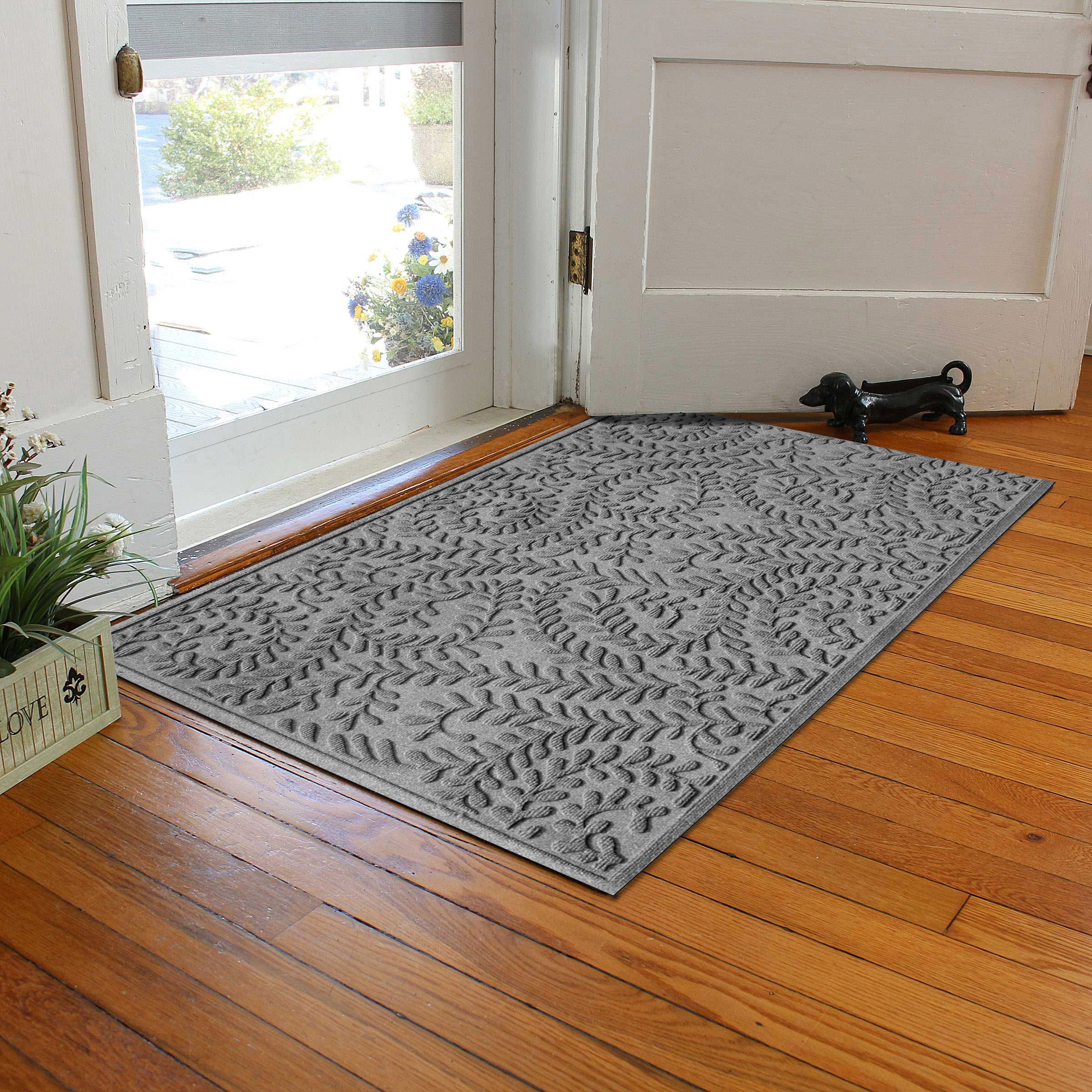 Bungalow Flooring Waterhog Doormat, 3' x 5', Skid Resistant, Easy to Clean, eBay