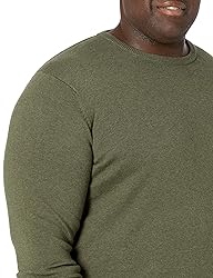 Amazon Essentials Men's Long-Sleeve Crewneck