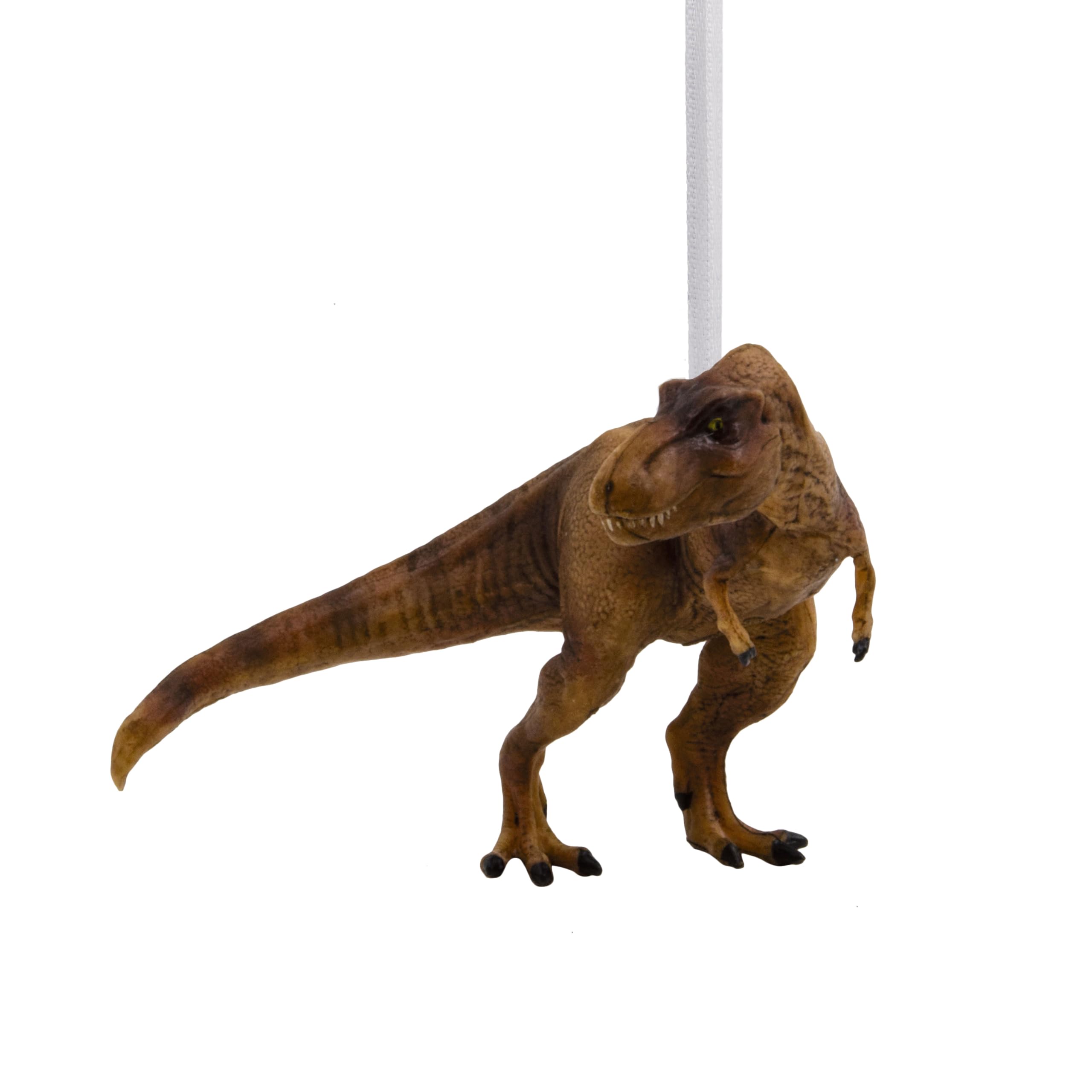 Hallmark Rexy the T-REX Hanging Ornament, Jurassic Park Plastic Tree Decoration, Gifts for Christmas