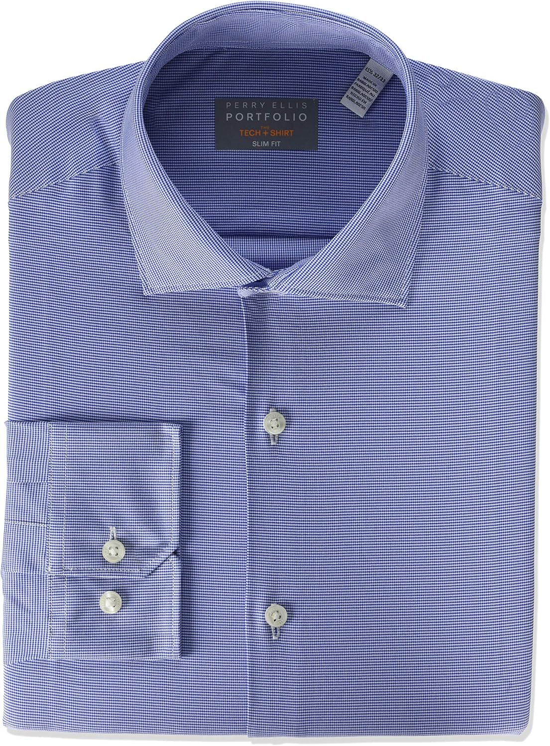 perry ellis slim fit tech shirt