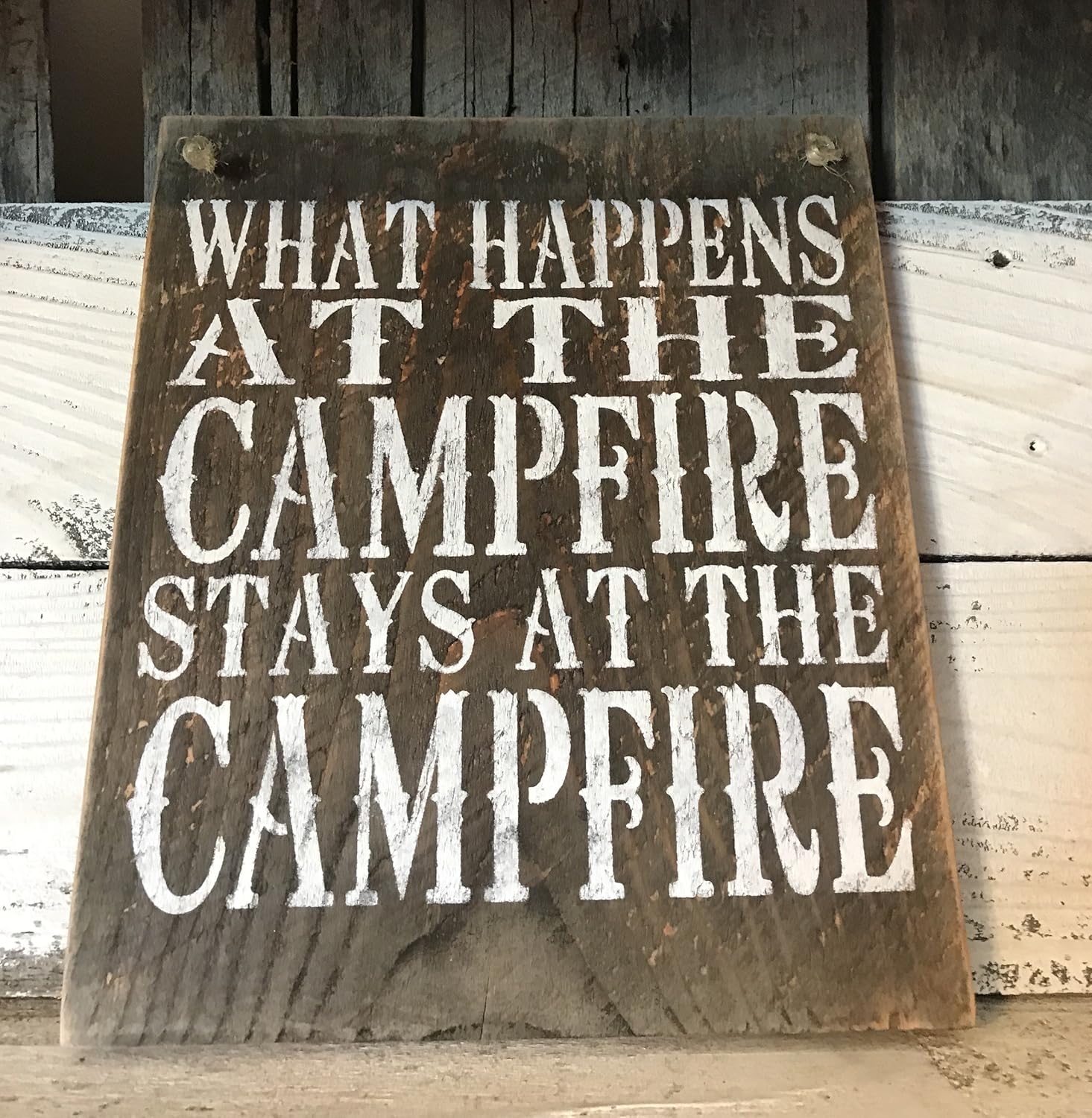 Amazon Com What Happens At The Campfire Stays At The Campfire
