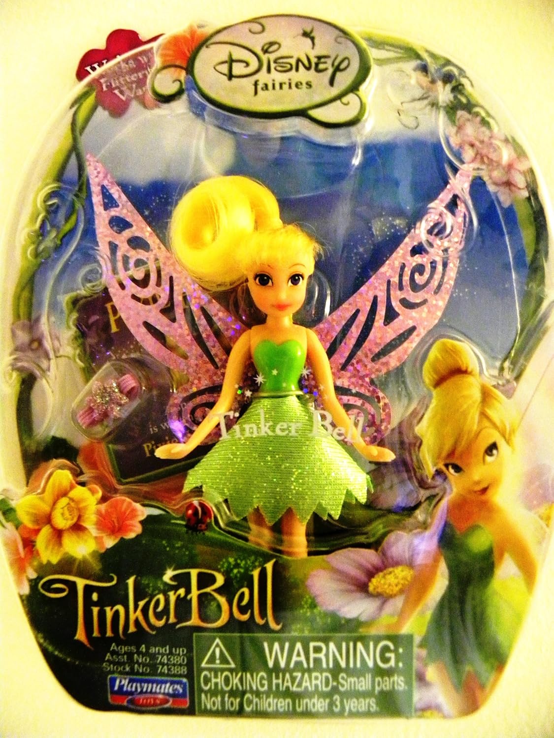 Tinkerbell - Disney Fairies 3.75 inch Doll - Dress Varies: Amazon.co.uk ...