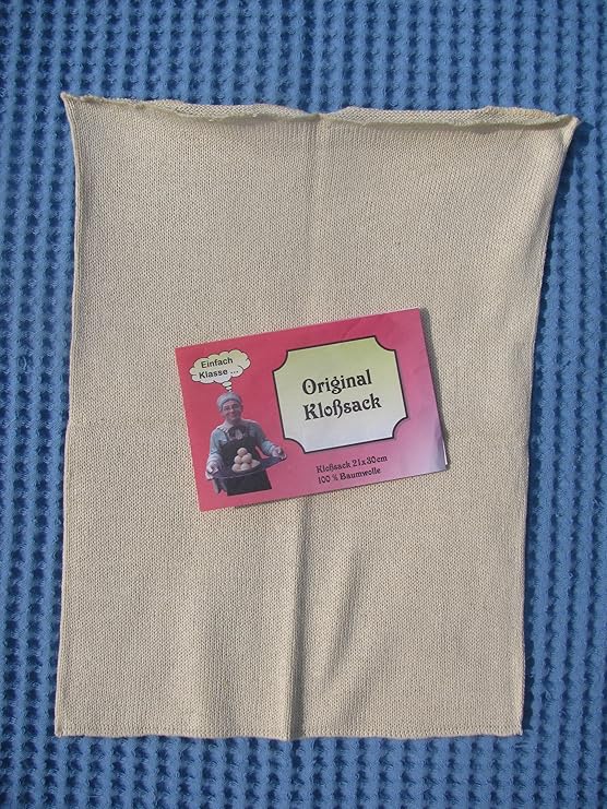 Kartoffelpresssack mit Kochanleitung