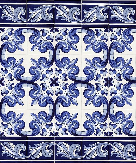 Cerames - Mariposa | 30 mexikanische fliese 10x10 cm Talavera