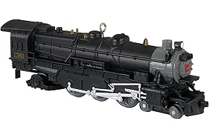 Hallmark Keepsake Christmas Ornament 2023, Lionel Trains Black 1361 Pennsylvania K4 Steam Locomotive Metal, Train Gifts