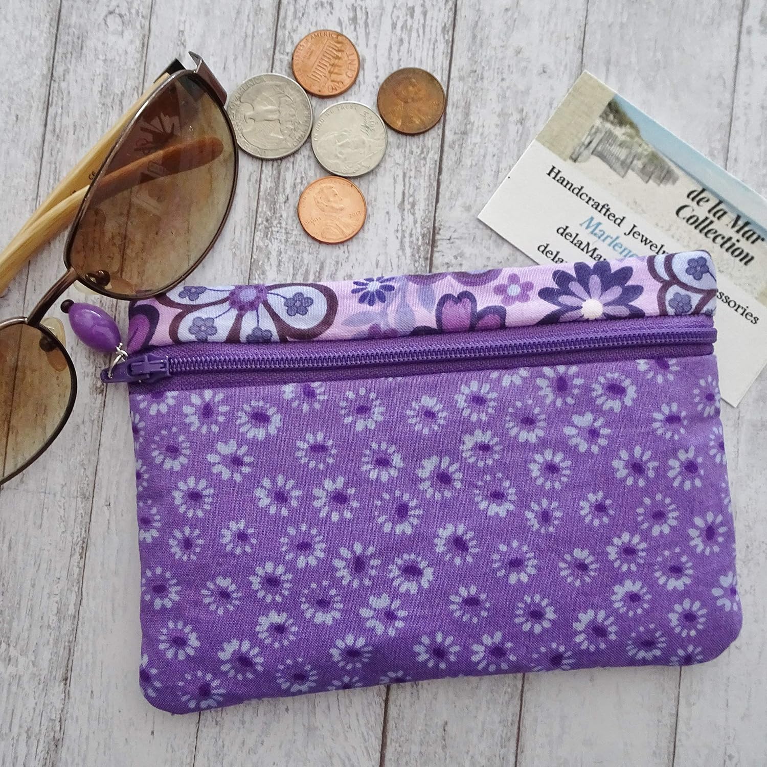 small fabric purse