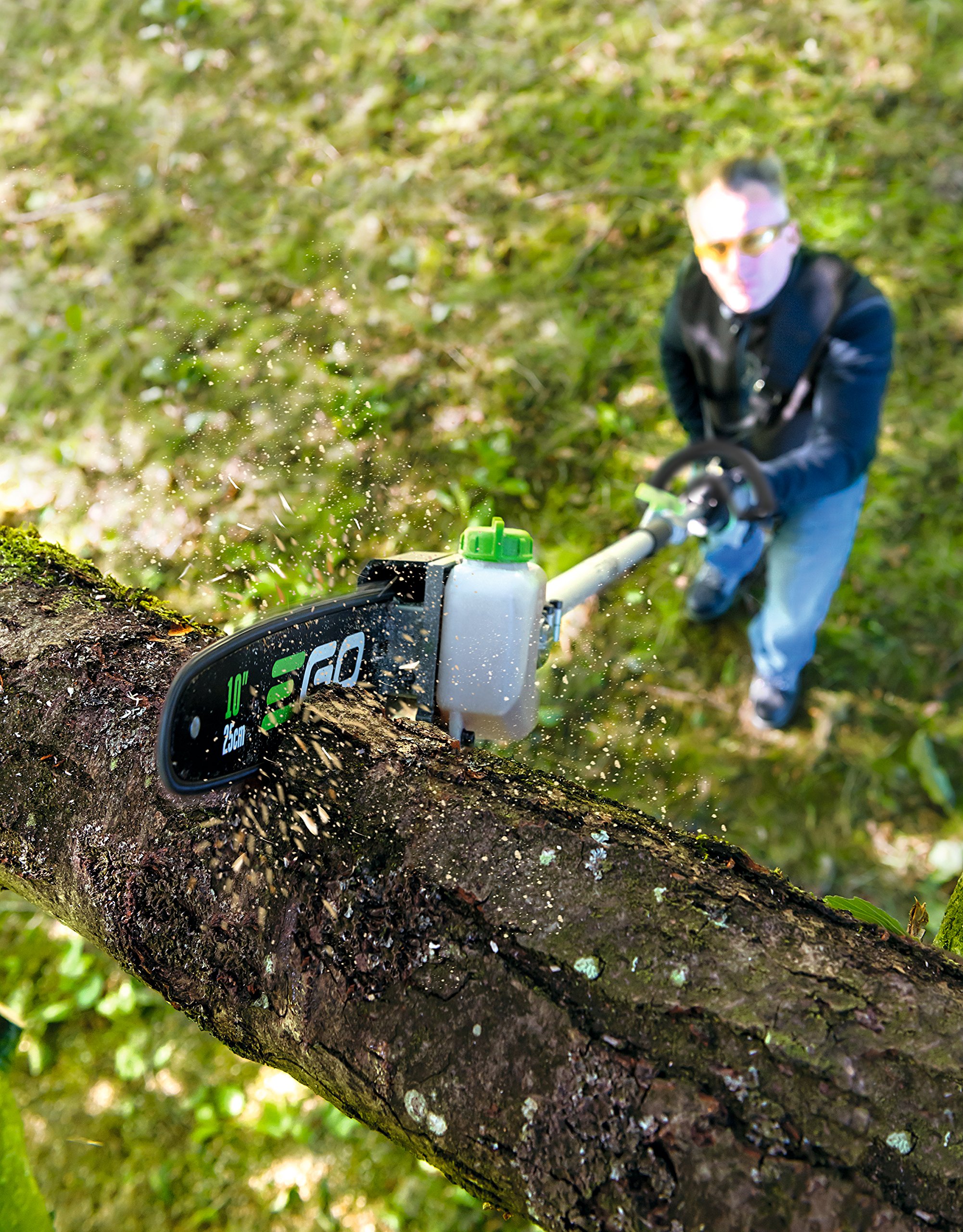 EGO PSA1000 10-Inch Pole Saw Attachment 56-Volt Lithium-ion Power Head System