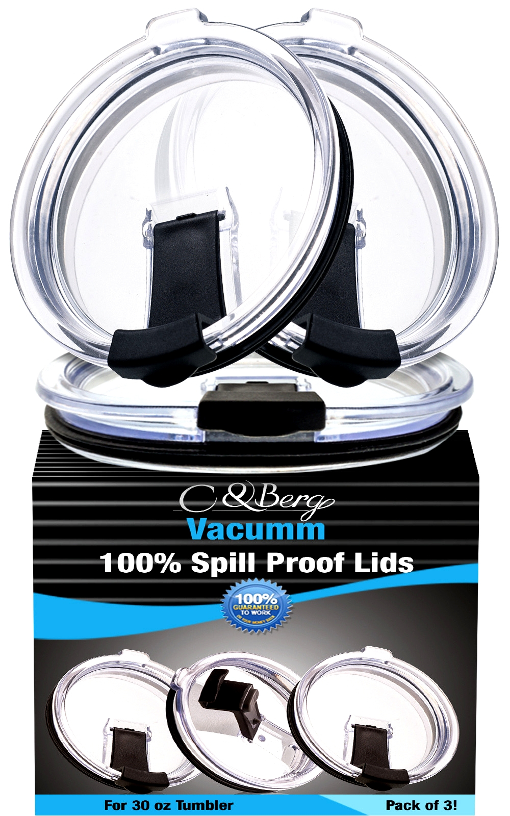 6 Replacement+Rubber+Insulated+Stainless+Tumblers