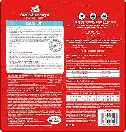 stella and chewy dandy lamb