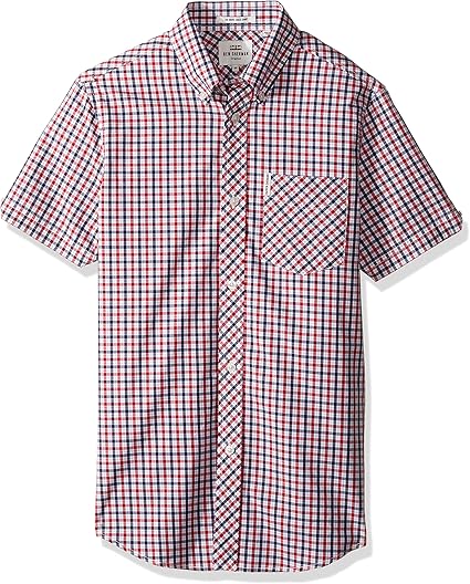 ben sherman button down short sleeve