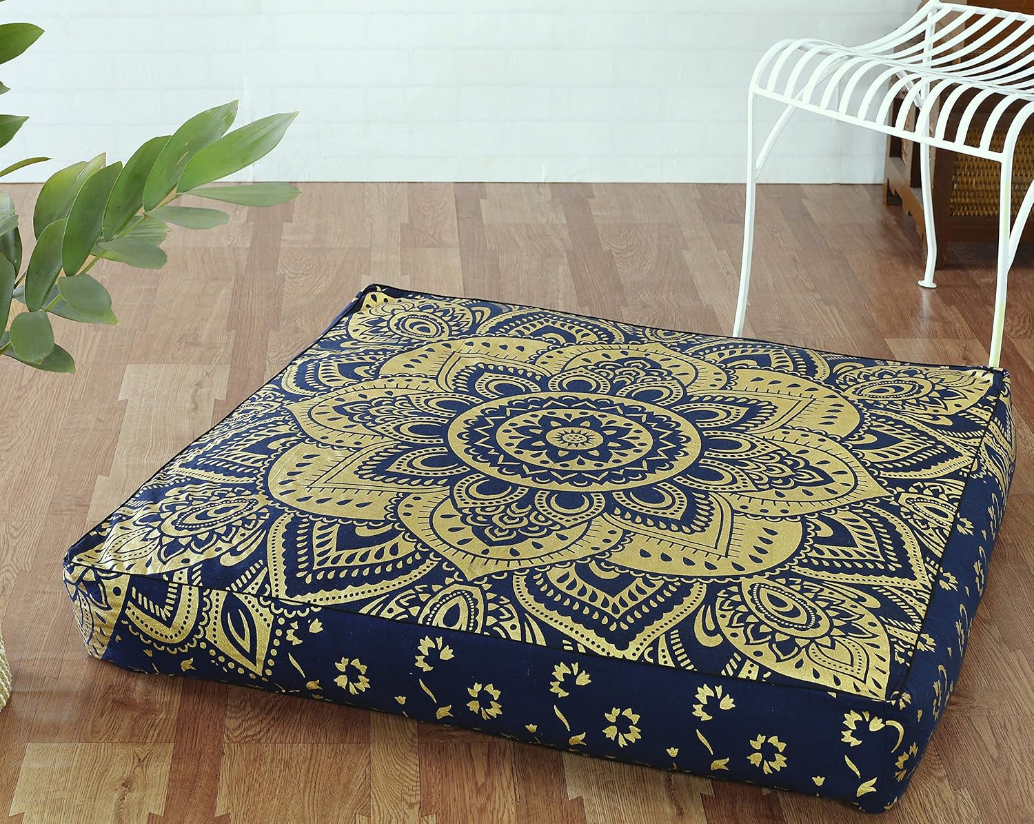 Best floor pillow square ottoman