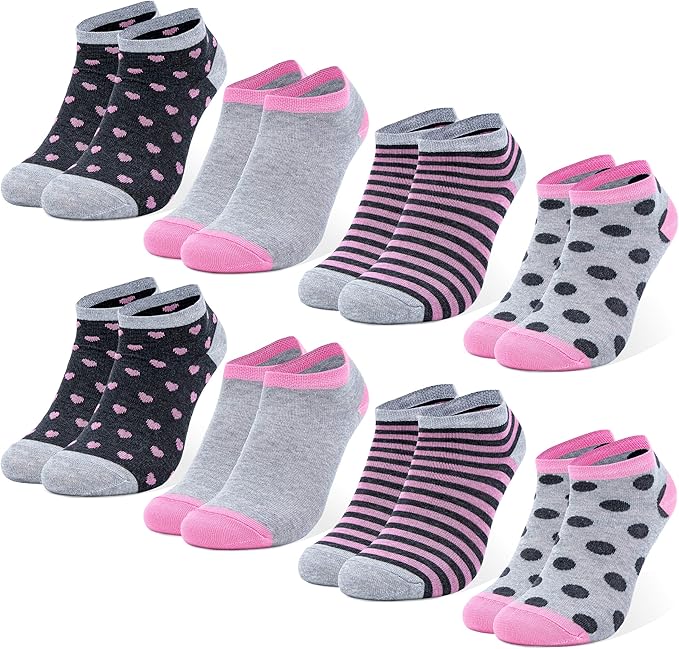 girls pink sock trainers