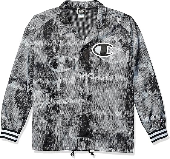 champion satin coaches jacket
