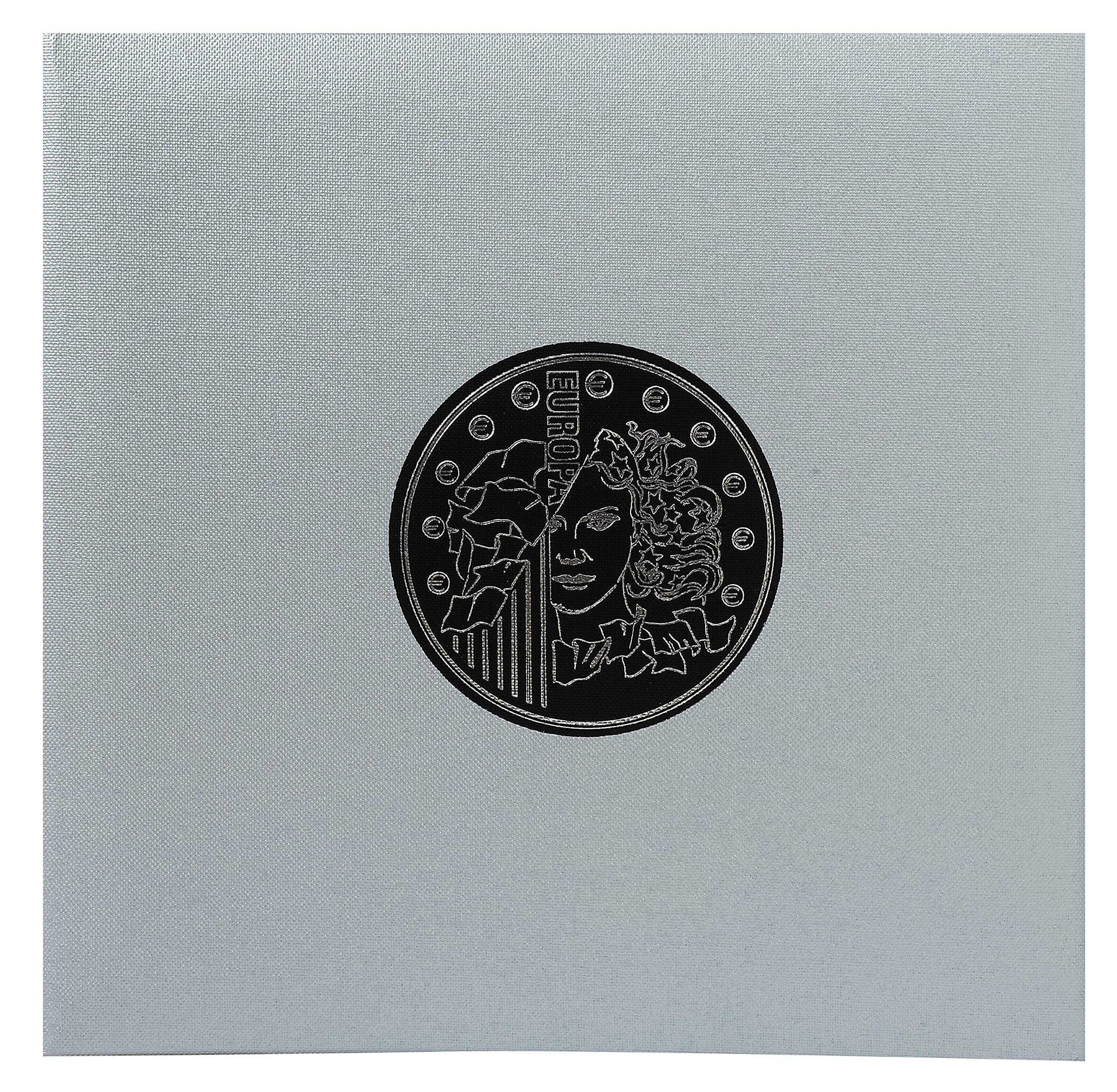 Exacompta Coin Album/Binder - Silver