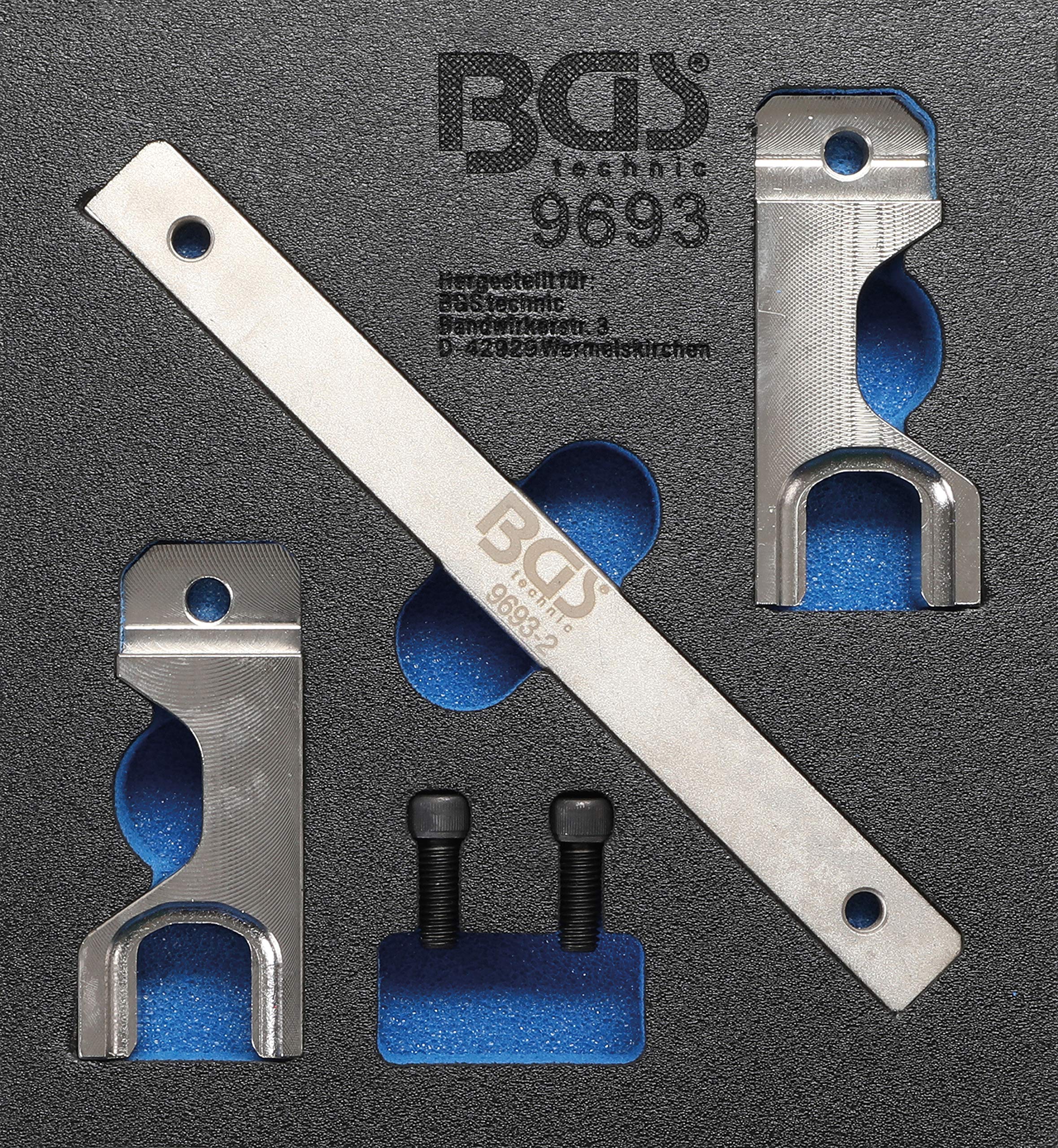 BGS 9693 | Tool Tray 1/6: Balance Shaft Adjusting Tool Set | for Mercedes-Benz OM651