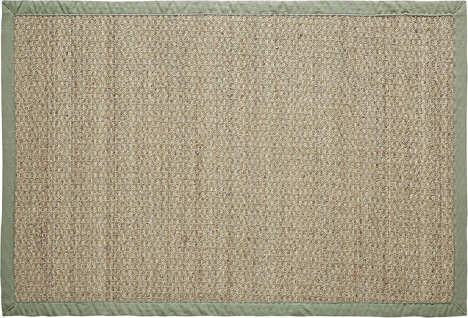 Amazon Com Chesapeake Seagrass 40 Inch By 60 Inch Area Rug Sage Furniture Decor