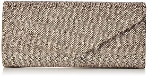 Wallis Damen Shimmer Envelope Clutch, 26x14x4.5 cm