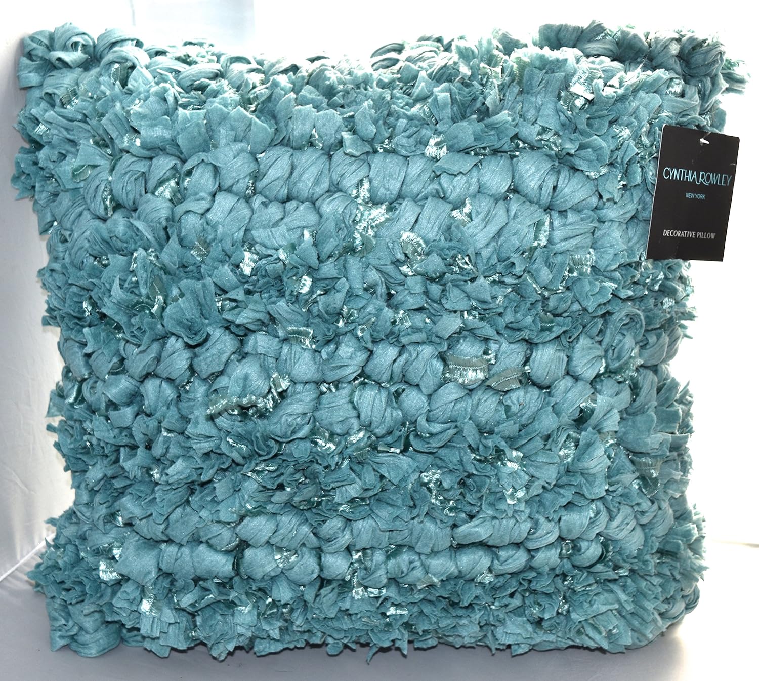 Amazon Com Set Of Two 2 Cynthia Rowley Textured Pebble Ruffle