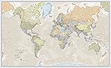 Maps International Giant World Map - Classic Large