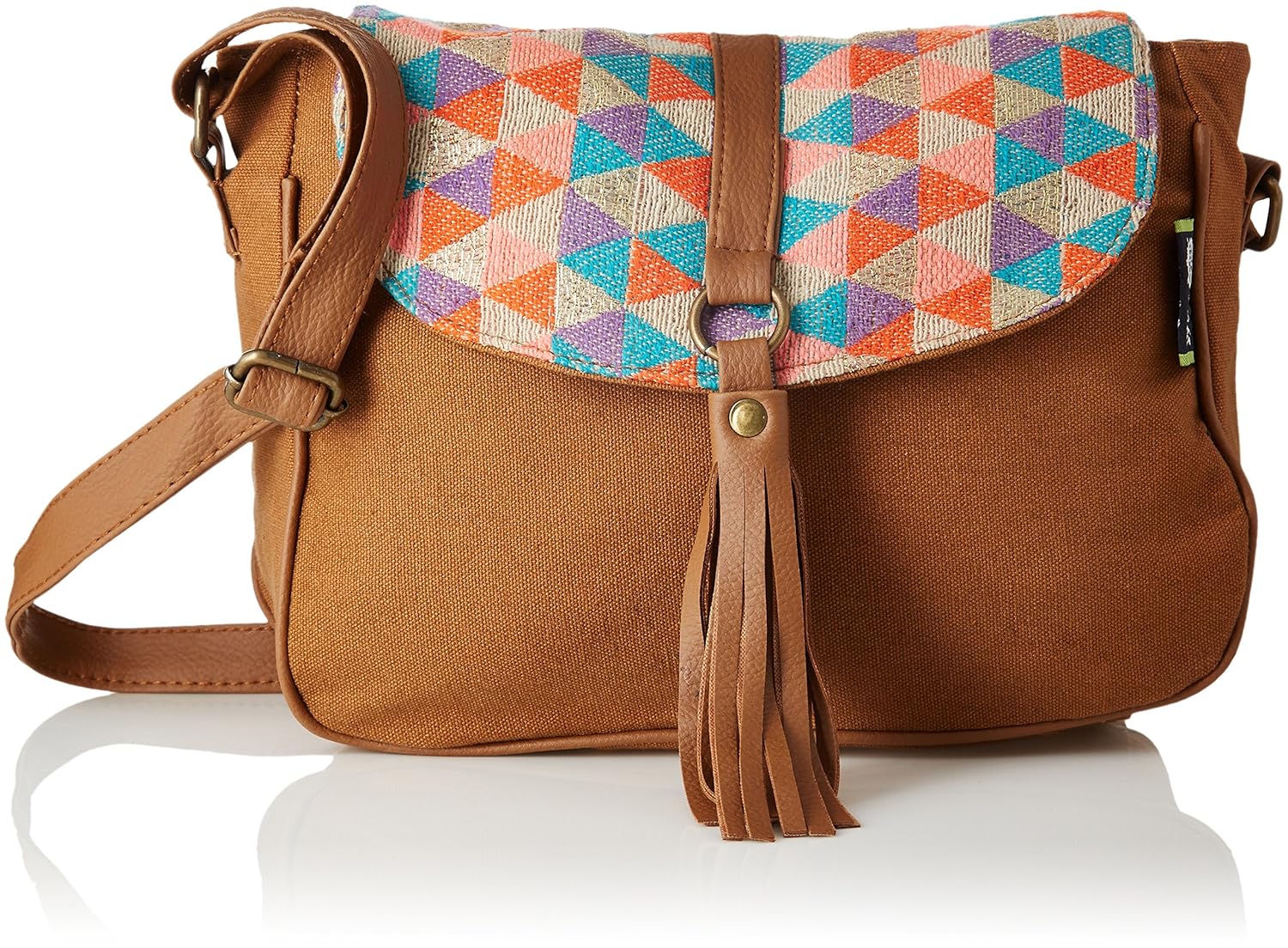 kanvas katha women's tote bag (multicolor) ()