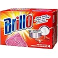 Brillo Steel Wool Soap Pads, Original Scent (Red), 4-Count