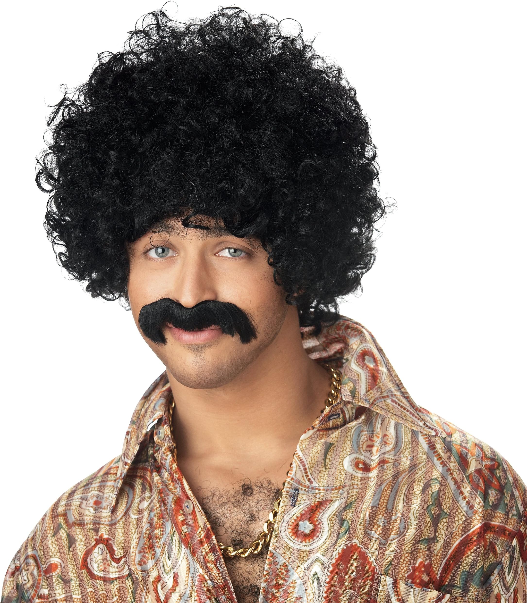 How You Doin'? Wig & Moustache