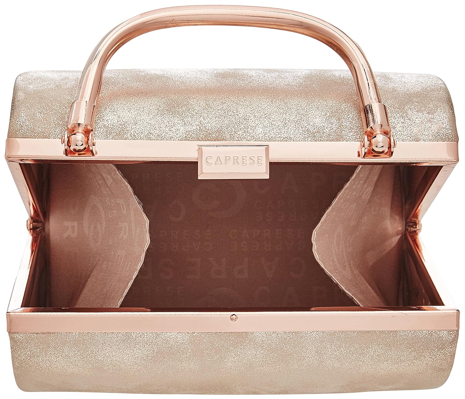 caprese pam women's clutch (rose gold)