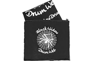 Black Widow Drum Web Anchoring Drum Mat, The Ultimate Drum Mat