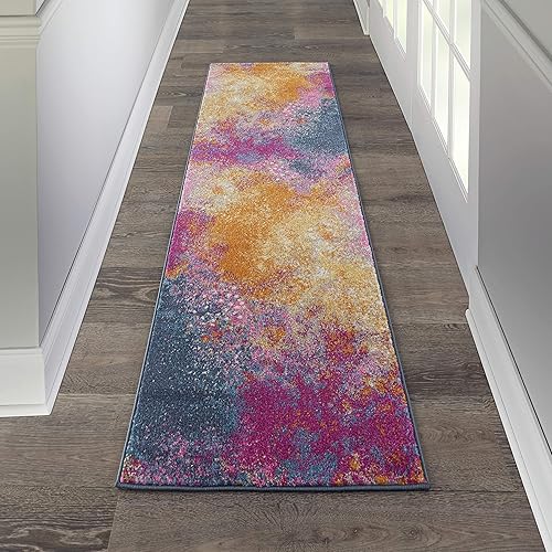 Nourison Passion Colorful Bohemian Area Rug, 1'10" X6', Orange