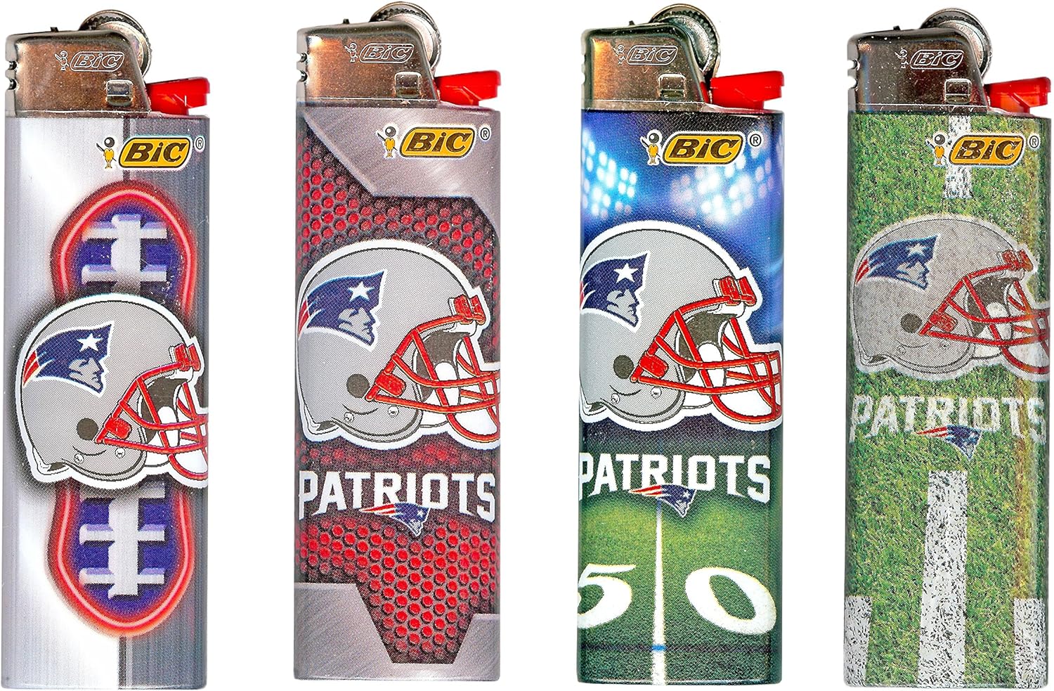 Amazon Com Bic New England Lighters 4pk Sports Outdoors