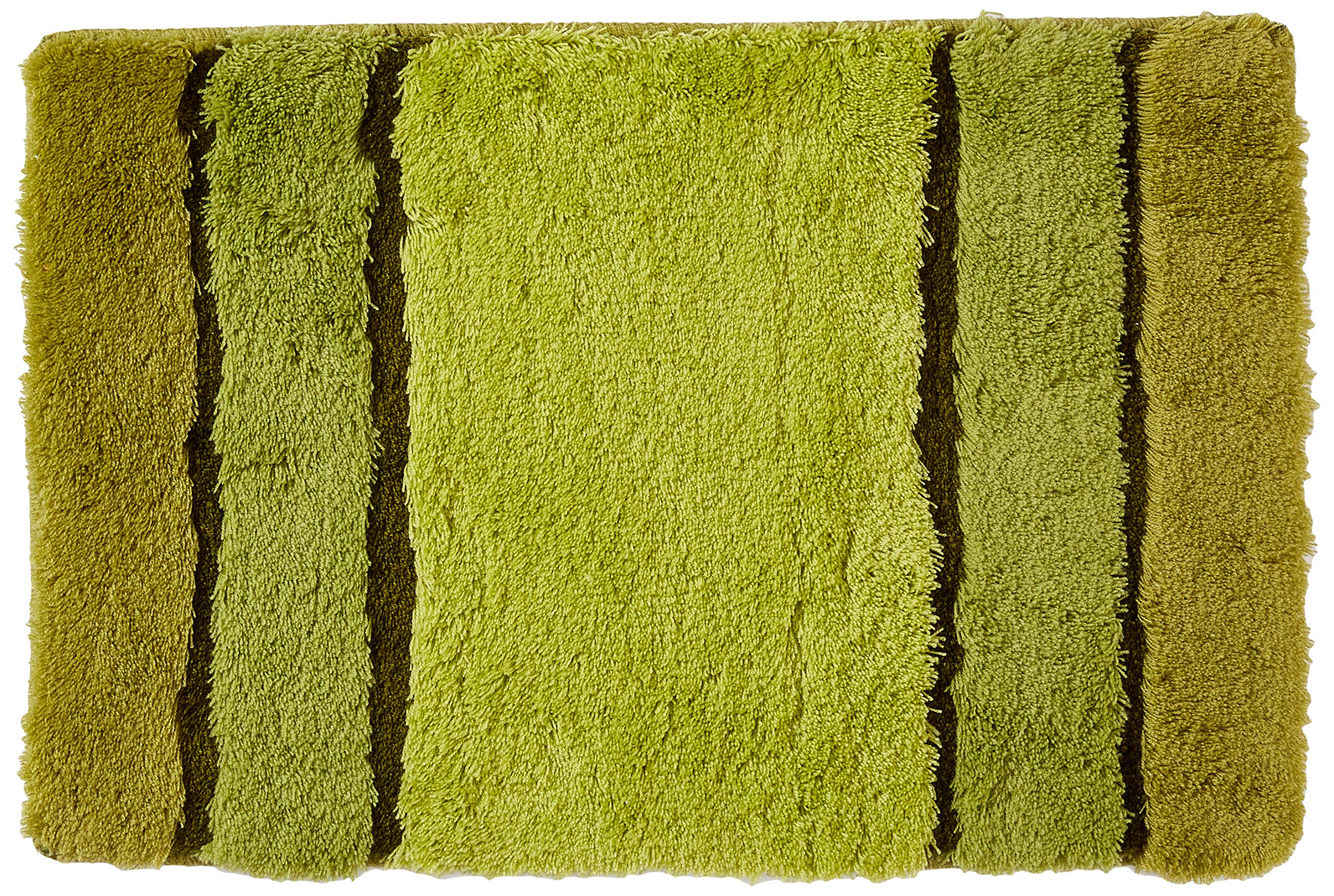 Spirella 1218953 Carpet Textil-Calm KIWI-40 x 60 cm, White, Standard