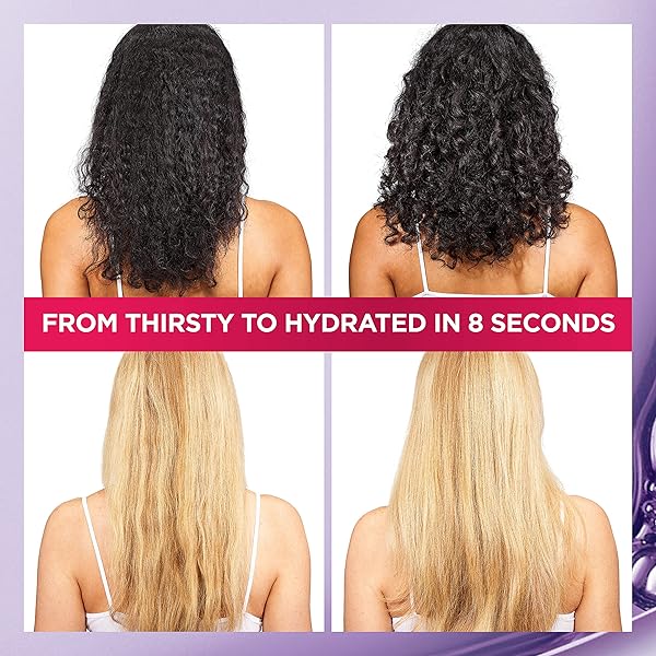 L’OREAL PARIS ELVIVE HYALURON PLUMP FLASH HYDRATION WONDER WATER HAIR RINSE, 8 SECOND HYDRATING HAIR CARE TREATMENT FOR SOFT, SHINY HAIR, 6.8 FL OZ