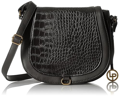 Lino Perros Womens Sling Bag (Black)