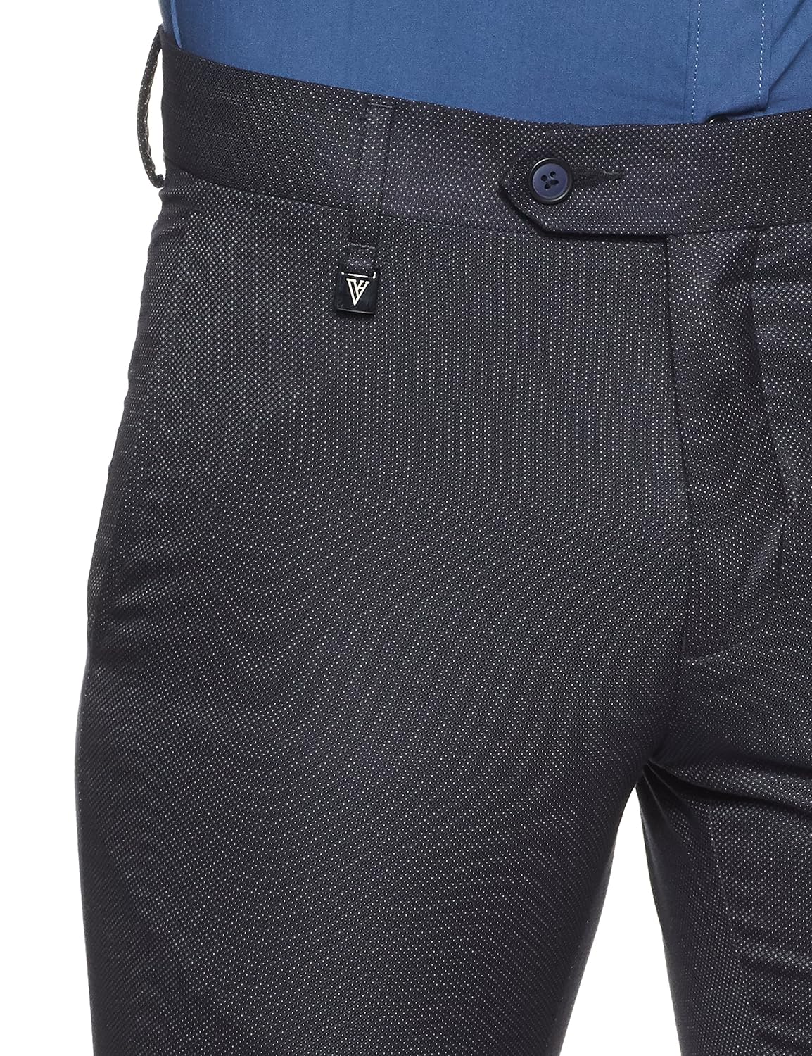 van heusen men's skinny fit formal trousers