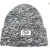 Subaru Genuine Heather Black/Gray Cuffed Knit Hat Impreza STI WRX Racing Ski Snow New