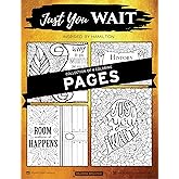 Coloring Broadway - Hamilton Inspired Coloring Pages (Set of 4), Just You Wait Hamilton Musical Merchandise, Printed on Matte Card Stock (8 1/2” x 11”), Ideal Gift for a Broadway Theater Lover