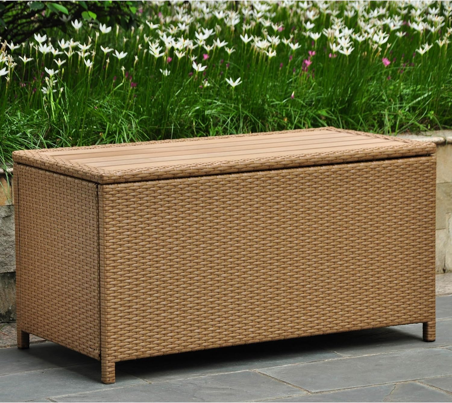 Amazon Com International Caravan Wicker Resin Aluminum Patio