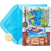 Papyrus Blank Card (Travel The World)