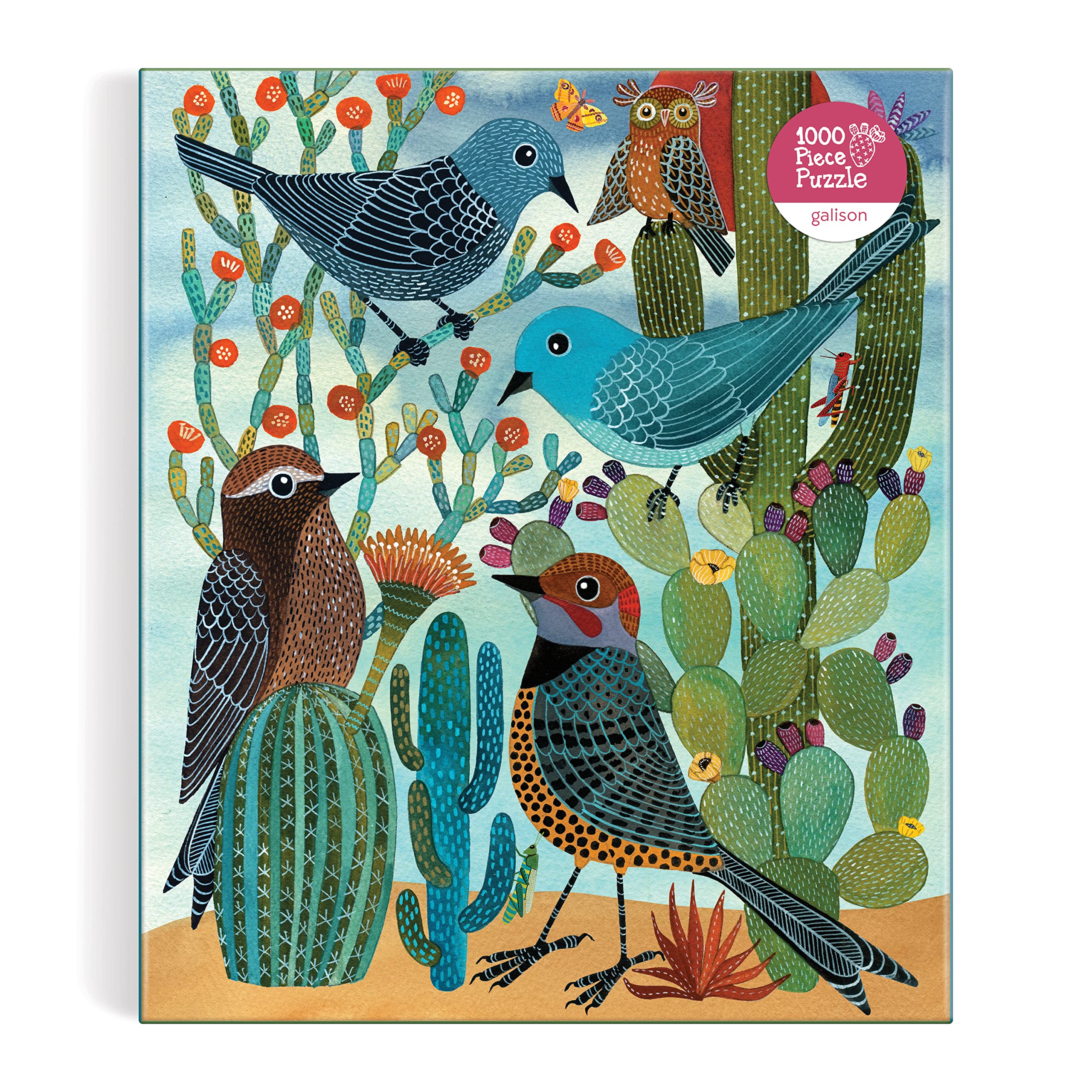 Galison Desert Avian Friends 1000 Piece Puzzle from Galison - 20