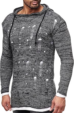 maglia strappata uomo