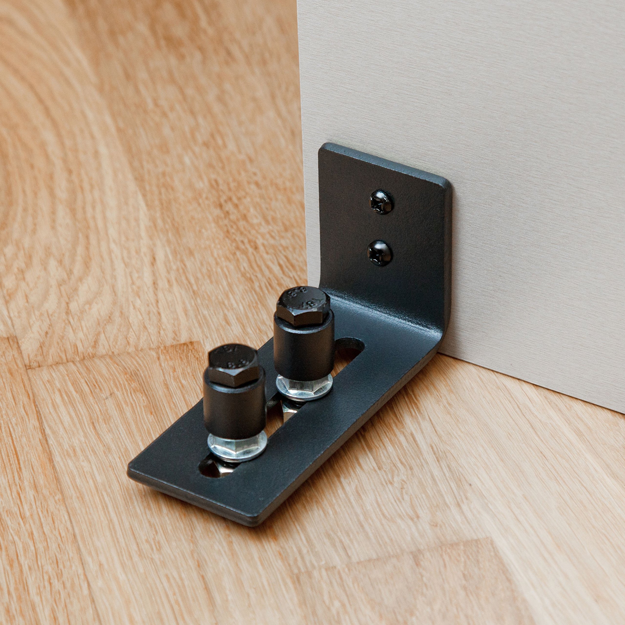 Nordstrand Barn Door Floor Guide Roller Adjustable Wall Mount