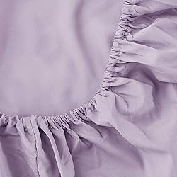 Toodou Soft Silky Touch Lavender Twin Fitted Sheet