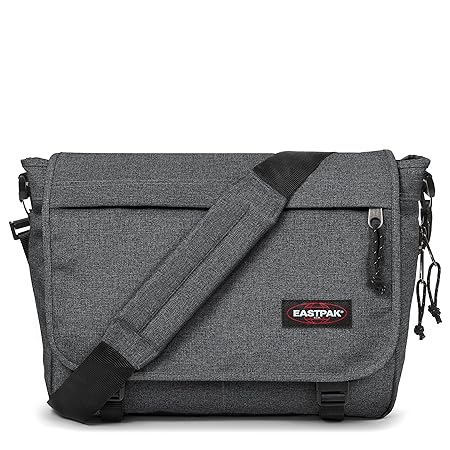 Eastpak Delegate Umhängetasche, 39 cm, 20 L, Grau (Black Denim)