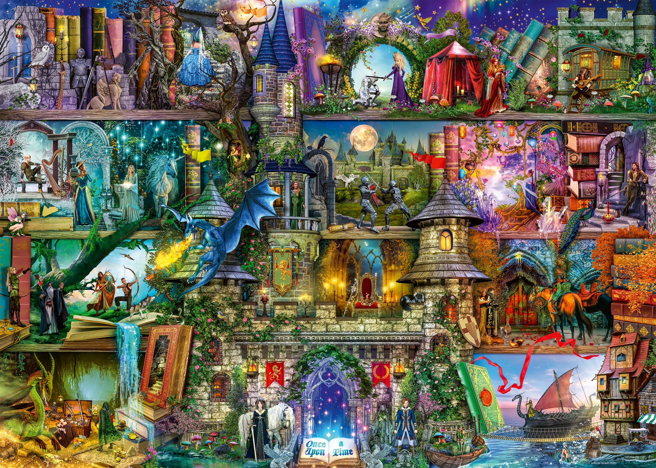 Ravensburger Aimee Stewart Myths & Legends 1000 Piece Jigsaw Puzzles for Adults and Kids Age 12 Years Up