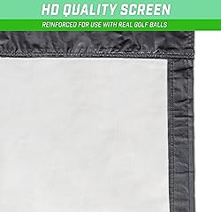 GoSports Golf Simulator Impact Screen - Choose 7 ft